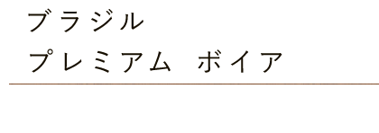 ブラジル・プレミアムボイア