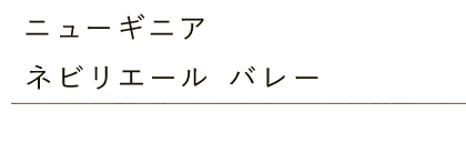 ニューギニア ネビリエール バレー